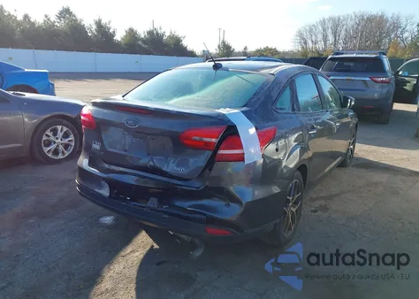 2018 Ford Focus Sel из США, поврежденный, VIN 1FADP3H20JL320171